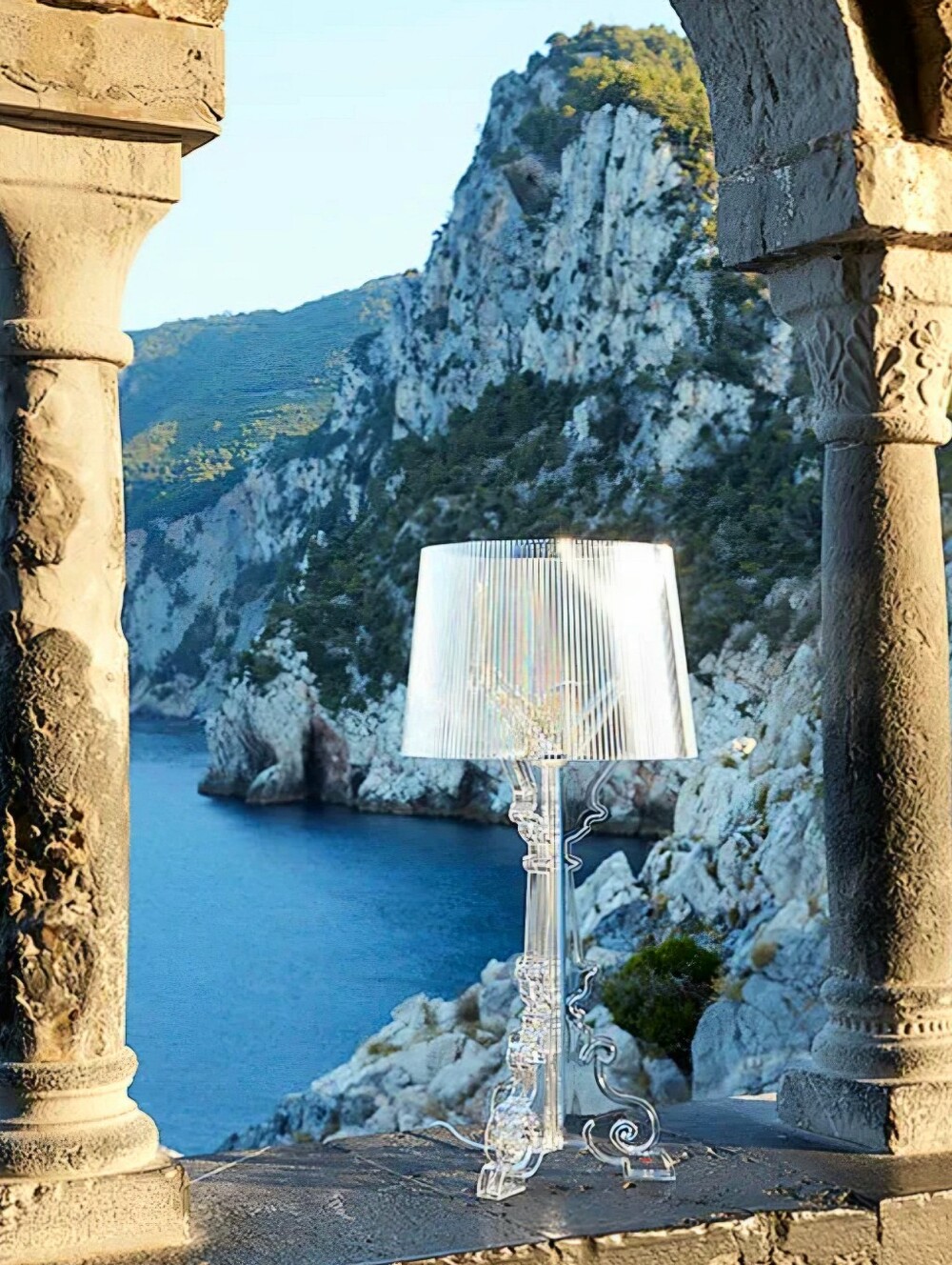 Kartell Italian Bourgie Dimmable Table Lamp
